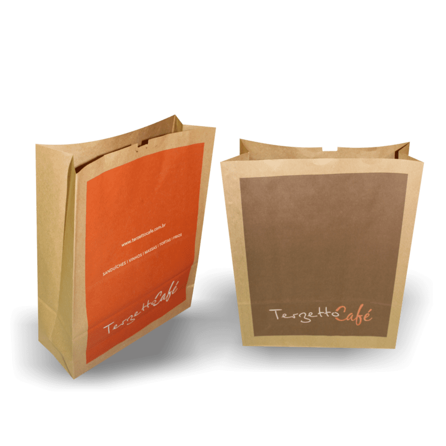 Saco kraft personalizado 