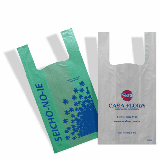 Sacos de plástico personalizados 