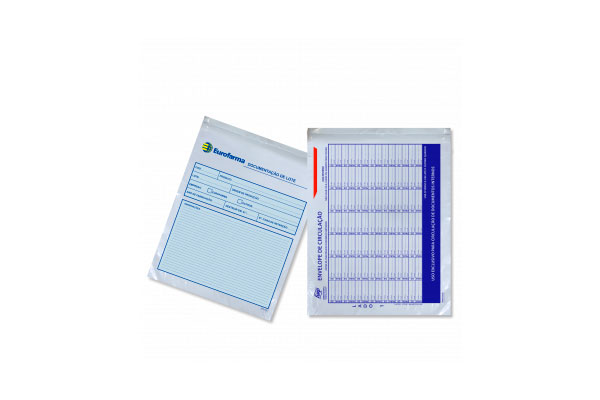 Envelopes para documentação e para correspondência interna